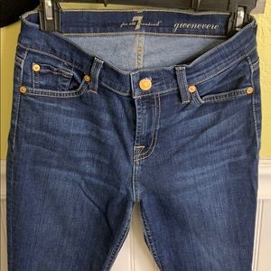 Mid rise skinny jeans
